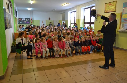 Iluzjonista w naszej szkole - luty 2020